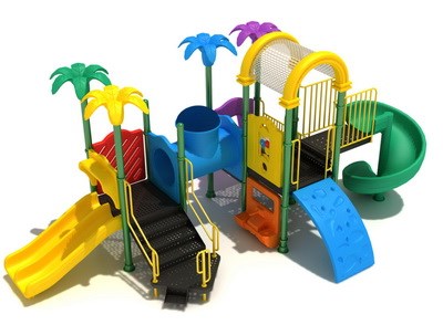 Parque para niños, niños, juegos pequeños, juegos de diapositivas de plástico, juegos deportivos al aire libre para la escuela TQ-HY310