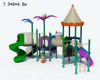 Venta de equipo de juegos infantiles al aire libre para niños grandes área de juego TQ-HY342