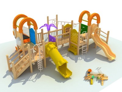 Zona de juegos al aire libreTQ-MT514 para equipos de juego exterior para niños de alta calidad