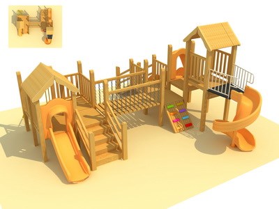 Precio de fábrica Kidsplayplay Precio Niños Preescolar Patio al aire libre Equipo TQ-MT537