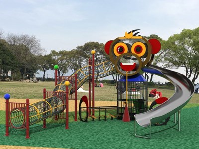 Colorido parque infantil al aire libre para que los niños jueguen en venta TQ-FB308
