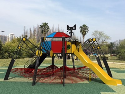 De calidad superior castillo de cuento de hadas de plástico tobogán pequeño parque infantil niños patio de juegos al aire libre TQ-FB311