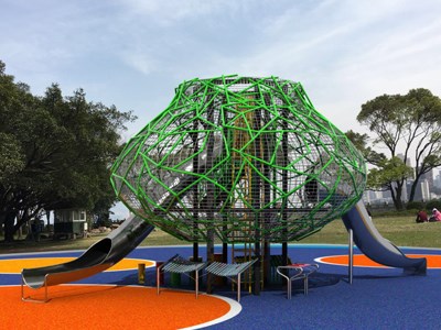 Parque de atracciones al aire libre grande y de alta calidad para niños TQ-FB312