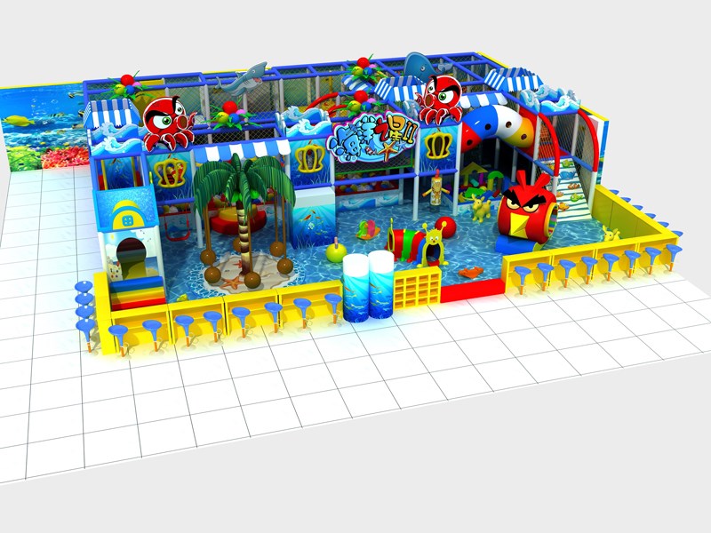 Juegos blandos Naughty Castle Slide Kids Indoor Playground TQ-TQB171228T1
